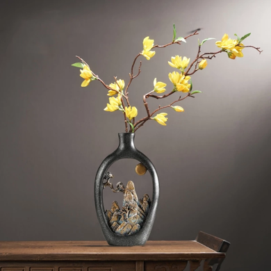 Bộ 4 Tượng Hắc Nhân Suy Ngẫm - BD0005